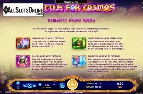 Features 2. Battle For Cosmos from GameArt