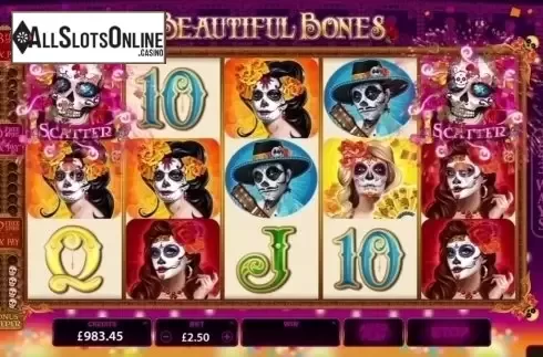 Screen 4. Beautiful Bones from Microgaming