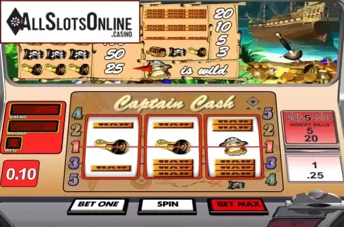 Wild. Captain Cash from Betsoft