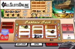 Captain Cash. Captain Cash from Betsoft