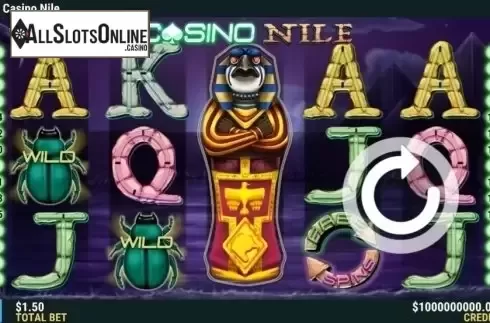 Reel Screen. Casino Nile from Slot Factory