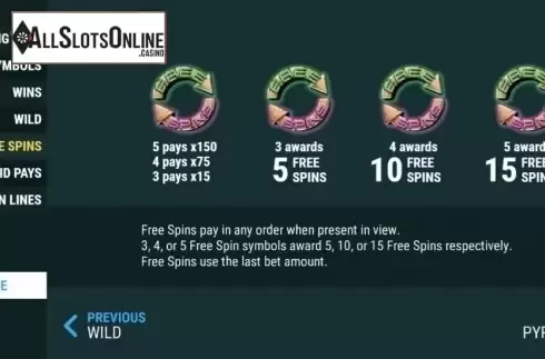 Features 2. Casino Nile from Slot Factory