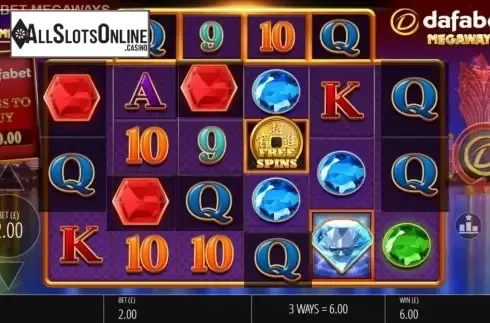 Reel Screen. Dafabet Megaways from Blueprint