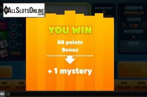 Win Screen. Dice 9 from GAMING1