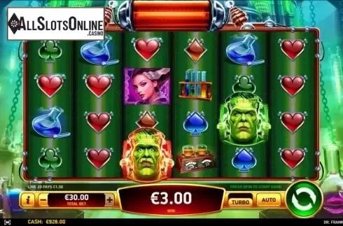Win screen 3. Dr Frankenstein from Ruby Play