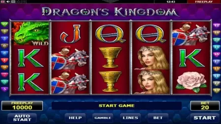 Dragons Kingdom slot screenshot 1