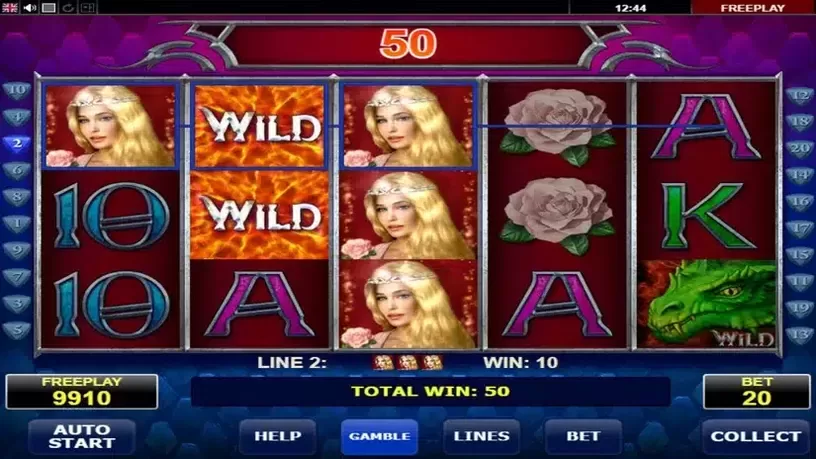 Dragons Kingdom slot screenshot 3