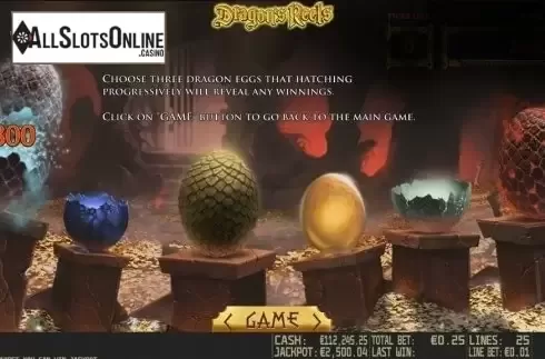 Paytable 3. Dragon's Reels HD from World Match