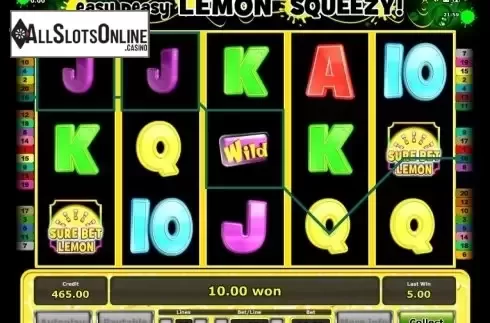 Wild. Easy peasy Lemon squeezy from Greentube