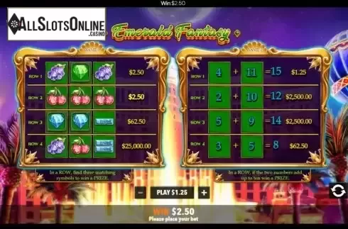 Win screen
