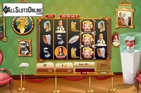 Win Screen 2. Famous Paintings from Red Rake
