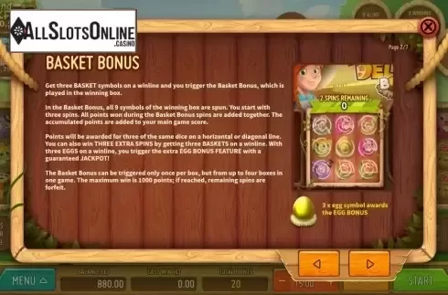 Features. Farmers Delight from Air Dice