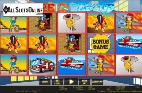Game reels. Fire Rescue HD from World Match