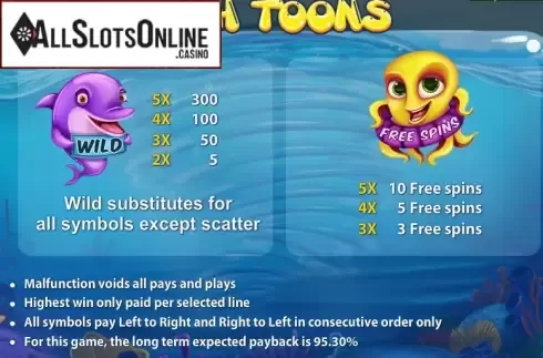 Screen2. Fish Toons from Cozy