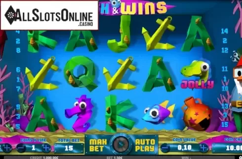 Reel Screen. Fish and Wins from Capecod Gaming