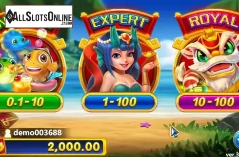 Start Screen. Fishing Yilufa from JDB168