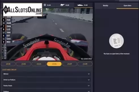 Virtual Match Screen
