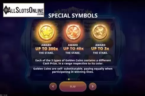 Game Features screen 2