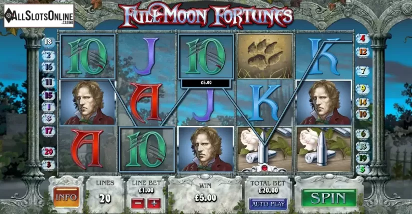 Screen9. Full Moon Fortune from Playtech