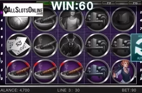 Screen 3. Gangster's Slot from Spinomenal