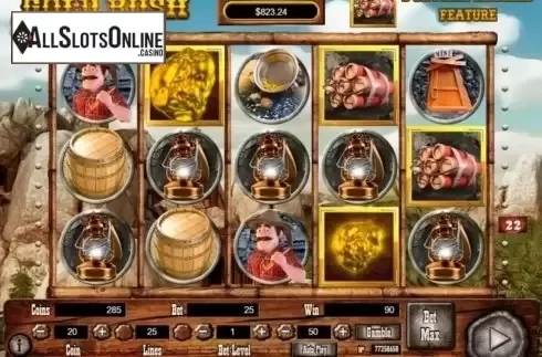 Win screen 1. Gold Rush (Habanero Systems) from Habanero