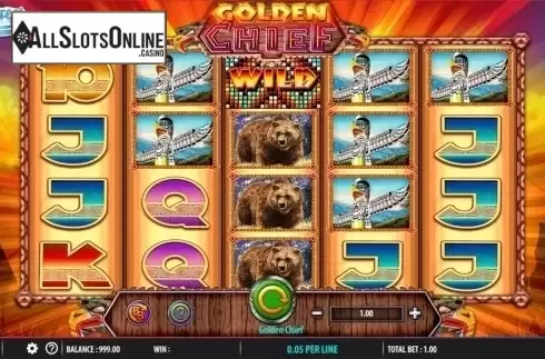 Screen 2. Golden Chief from Barcrest