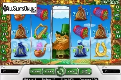 Screen4. Golden Shamrock from NetEnt
