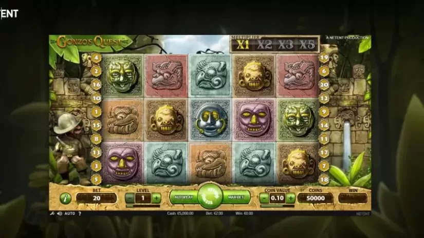 Gonzo’s Quest slot screenshot 3