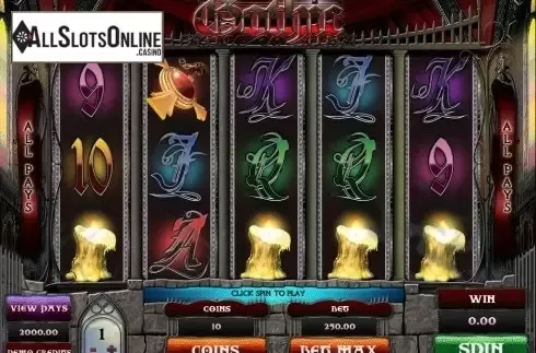 Screen7. Gothic from Microgaming
