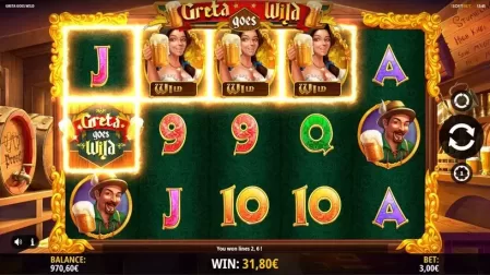 Greta Goes Wild slot screenshot 5