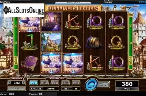 Screen 3. Gulliver's Travels from NYX Gaming Group