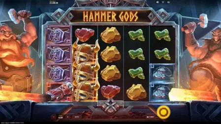 Hammer Gods slot screenshot 1