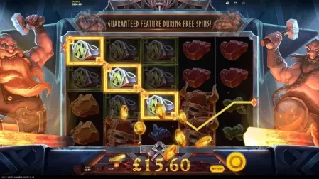 Hammer Gods slot screenshot 5