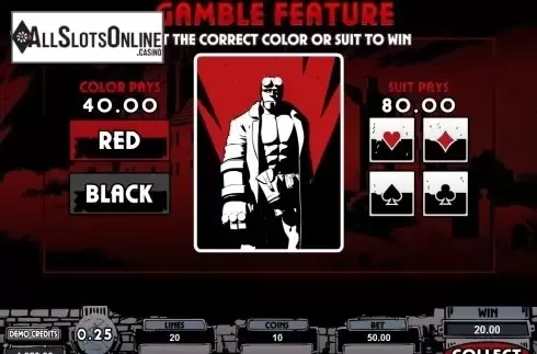 Screen7. Hellboy from Microgaming