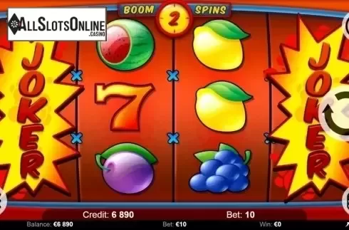 Game Screen 2. Joker Boom Plus from KAJOT