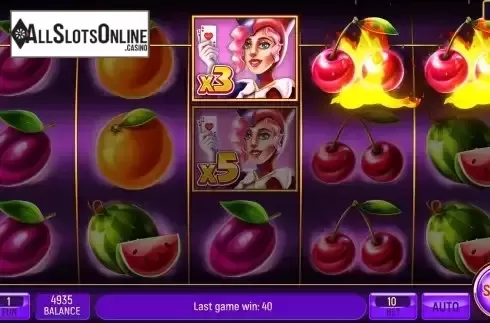 Win Multiplier Screen