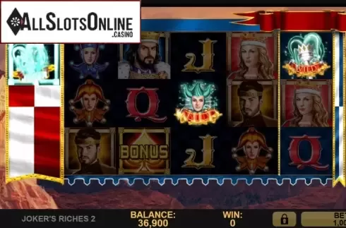 Random Wilds Feature. Jokers Riches 2 from High 5 Games