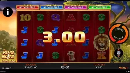 King Blitz slot screenshot 2