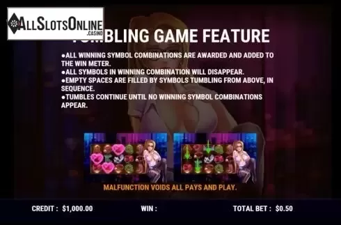 Tumbling Game Feature