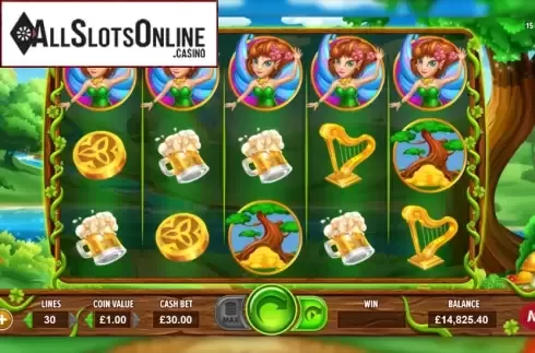 Reel Screen. Leprechaun's Loot (NetGaming) from NetGaming