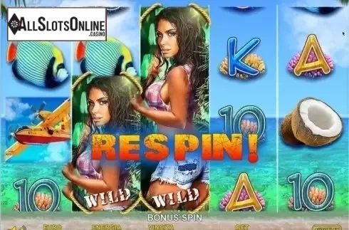 Respin Feature. Lone Island from Octavian Gaming