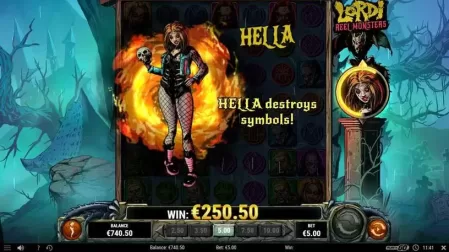 Lordi Reel Monsters slot screenshot 3