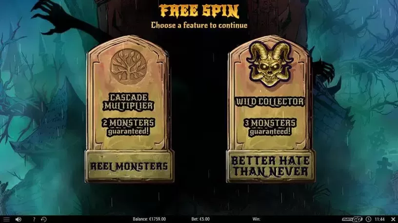 Lordi Reel Monsters slot screenshot 8