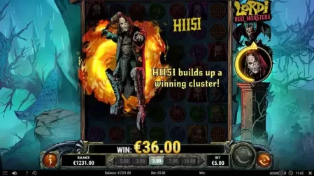 Lordi Reel Monsters slot screenshot 4