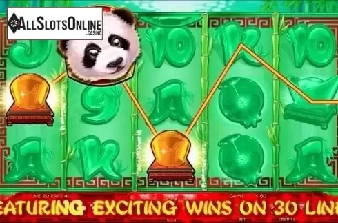 Win screen. Lotus Panda from Incredible Technologies