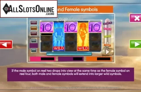 Paytable 1. Love Island™ (Storm Gaming) from Storm Gaming