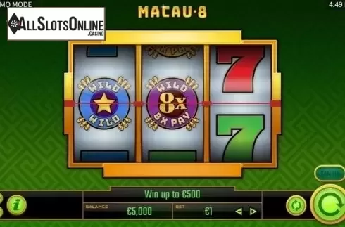 Reel Screen. Macau 8 from Golden Hero