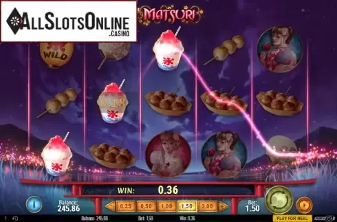 Screen 4. Matsuri (Play'n Go) from Play'n Go