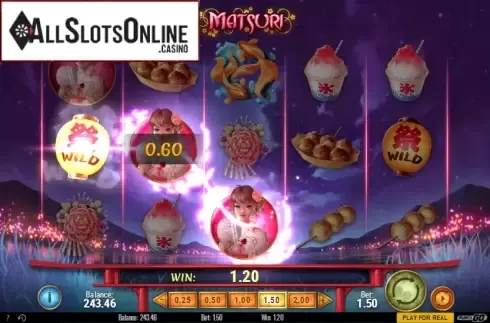 Screen 7. Matsuri (Play'n Go) from Play'n Go