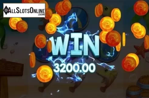 Win screen. Mermaid Treasure from Triple Profits Games